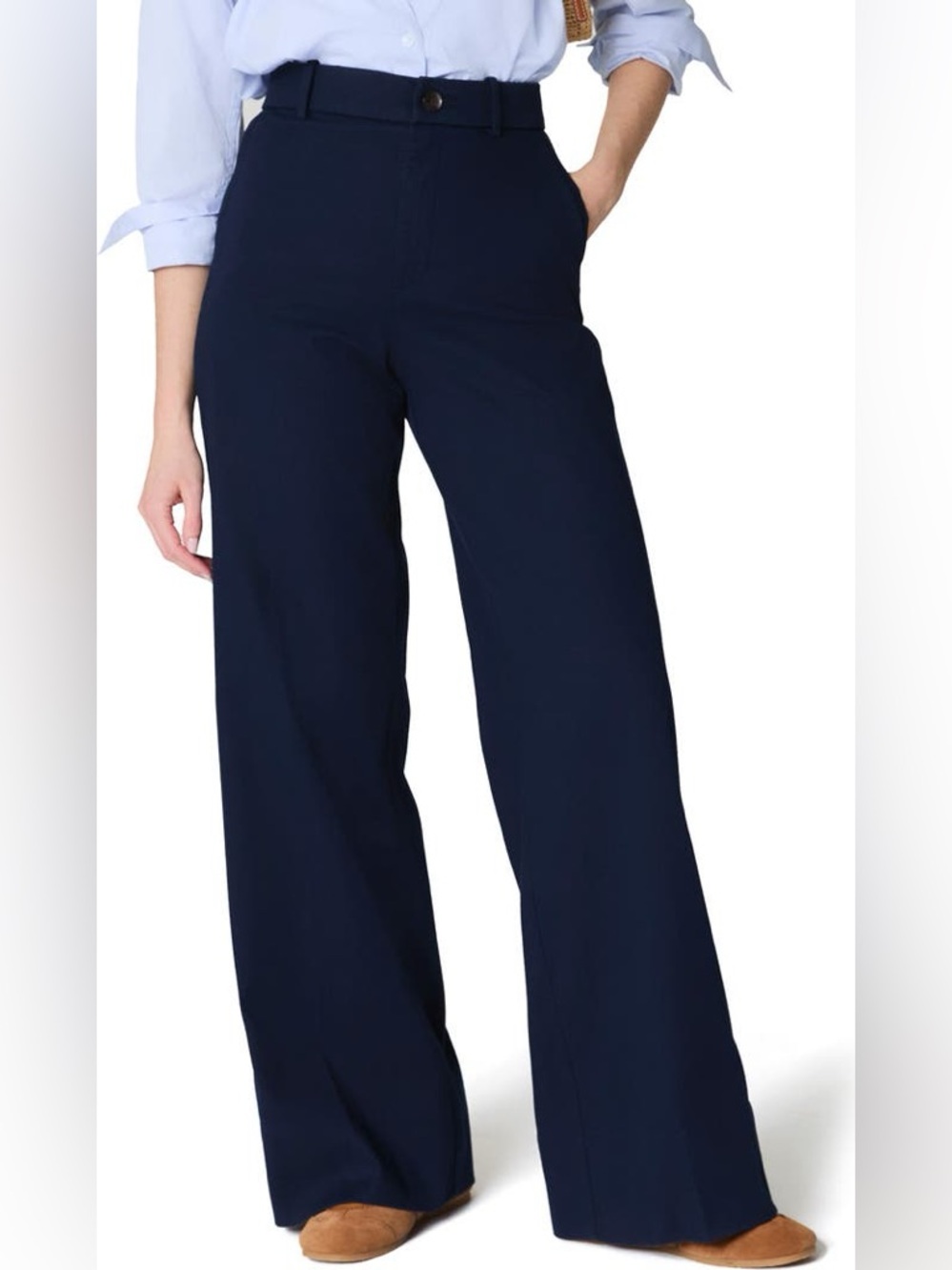 Max studio linen trousers nwt